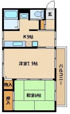ソシア・エムの物件間取画像